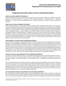 www.americalibredehumo.org Organización Panamericana de la Salud