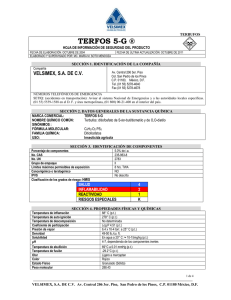 MSDS-terfos 5G