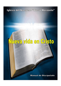 ¡Muchas felicidades! Este es el curso “Nueva Vida en Cristo