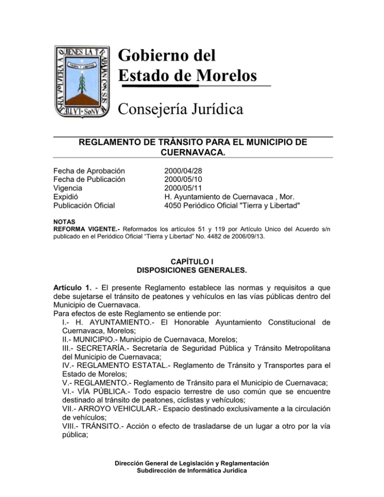 Publicación Oficial 4050 Periódico Oficial 