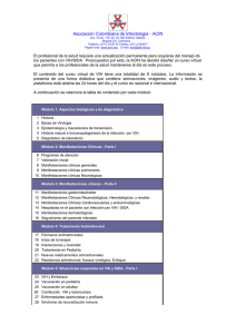 Asociación Colombiana de Infectología - ACIN Cra. 15 No. 118