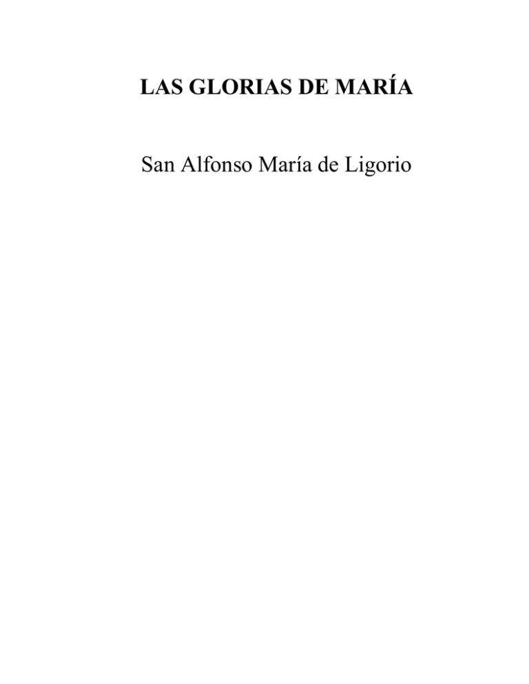 Las Glorias De María