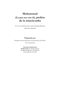 Muhammad (sws), Profeta de la misericordia