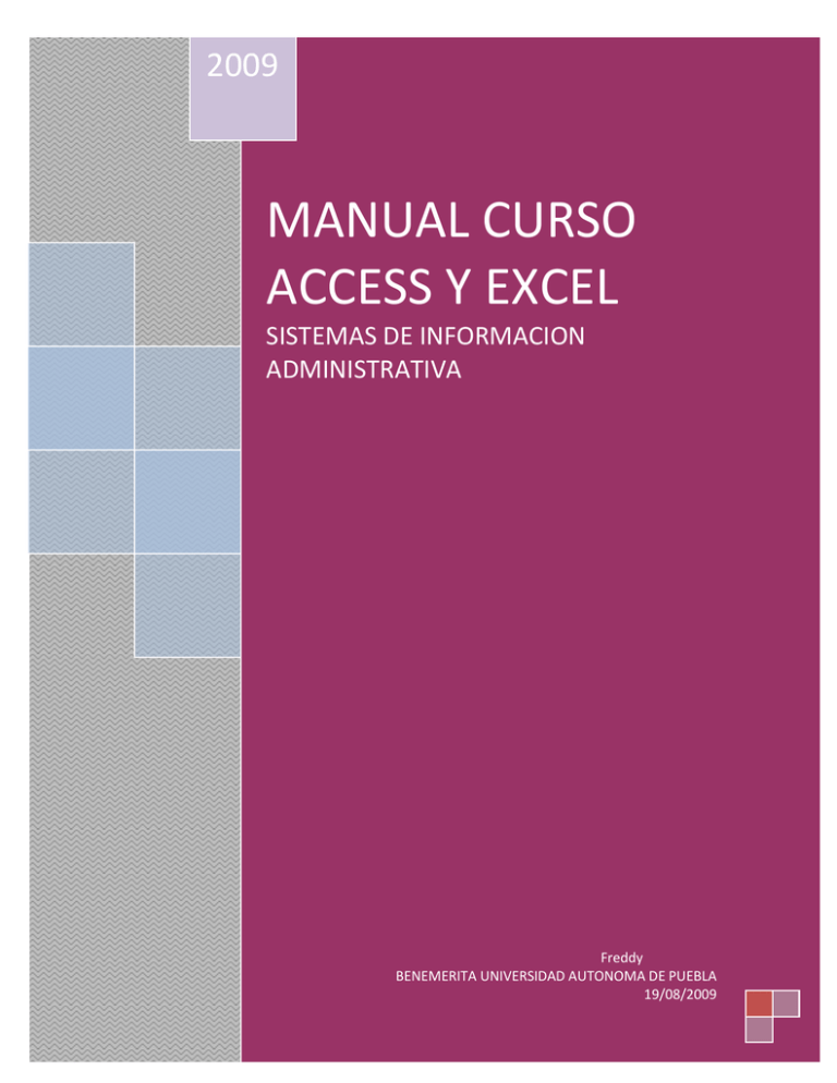 Manual Curso Access Y Excel 2085