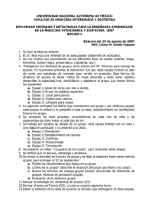 UNIVERSIDAD NACIONAL AUTÓNOMA DE MÉXICO FACULTAD DE MEDICINA VETERINARIA Y ZOOTECNIA