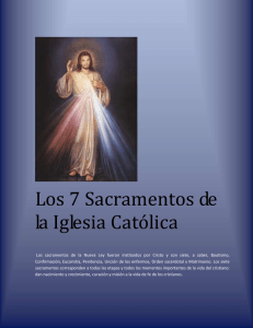 Los 7 Sacramentos de la Iglesia Católica