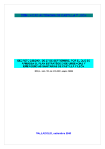 COMUNIDAD AUTÓNOMA DE CASTILLA Y LEÓN