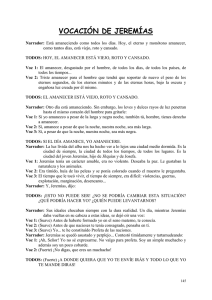 VOCACIÓN DE JEREMÍAS