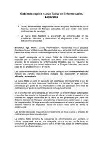 Minsalud, Decreto 1477, 8/5/2014