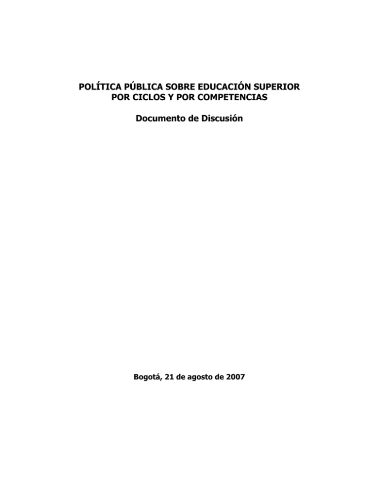 Política [] - Ministerio De Educación Nacional