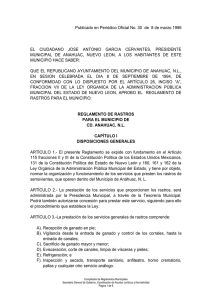 Periódico Oficial No - Gobierno del estado de Nuevo León