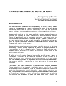 Ponencia 15 - Foro Nacional sobre Federalismo y Descentralización