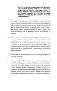 CONFLICTO COMPETENCIAL 199/2014 VOTO CONCURRENTE