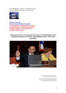 amnistia fiscal - Montero de los Santos & Asociados