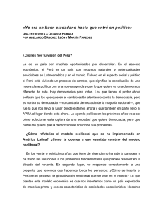 «Yo era un buen ciudadano hasta que entré en política»