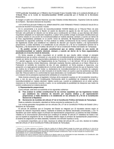 Voto 1: Acción de Inconstitucionalidad 10/2009. DOF 09-06-2010