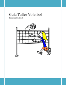 Guía Taller Voleibol