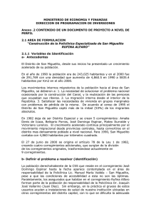 MINISTERIO DE ECONOMIA Y FINANZAS DIRECCION DE PROGRAMACION DE INVERSIONES