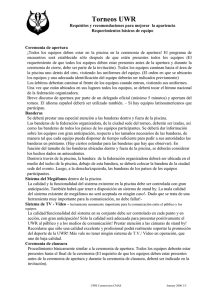 Requerimientos básicos de equipo - UV