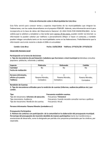 Ficha Información Municipalidad Coto Brus