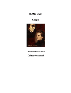 Liszt, Franz - Chopin - Libros Para Descargar | Biblioteca Virtual