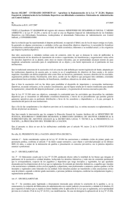 Decreto 852/2007 - ENTIDADES DEPORTIVAS