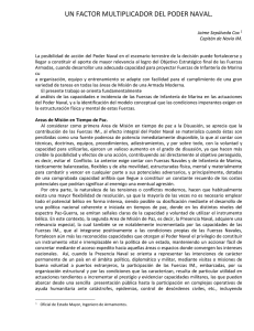 UN FACTOR MULTIPLICADOR DEL PODER NAVAL. Jaime