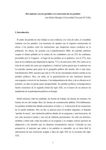 Del malestar con los partidos a la renovaci&oacute;n de los partidos