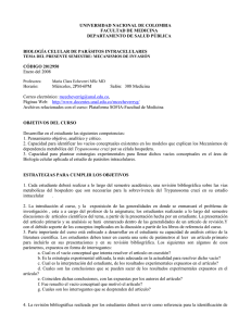UNIVERSIDAD NACIONAL DE COLOMBIA FACULTAD DE MEDICINA DEPARTAMENTO DE SALUD PÚBLICA