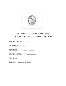 Acústica 2015 - UBA - Universidad de Buenos Aires