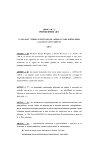 (D1687.10.11) PROYECTO DE LEY LEY: