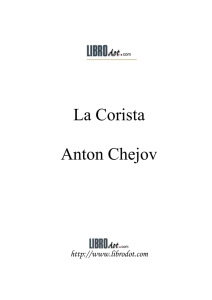 Chejov, Antón - La corista - Libros Para Descargar | Biblioteca