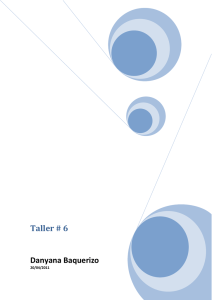 Taller # 6