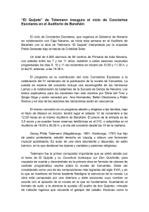 El Quijote - Gobierno de Navarra