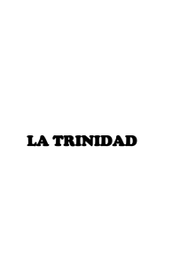 La Trinidad - Contestando tu Pregunta