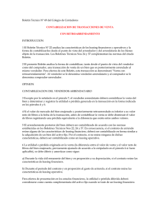 Boletín Técnico Nº 49 del Colegio de Contadores