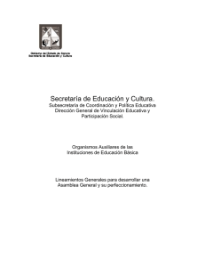 Secretaría de Educación y Cultura. Subsecretaría de Coordinación y