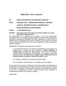 DIRECTRIZ D.R.P.J.-002-2011 DE: DIRECCION REGISTRO DE