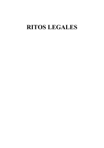 RITOS LEGALES