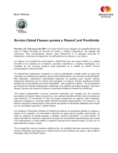 18 marzo 2008-Comunicado de prensa Master Card Premio Global