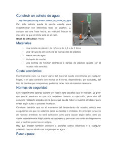 Construir un cohete de agua http://wiki.gleducar.org.ar/wiki