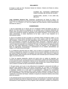 Reglamento de la Ley Org&aacute;nica de la Fiscal&iacute;a General del Estado