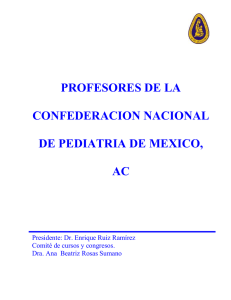 dr. francisco ortega gonzalez - Federación de Pediatras del