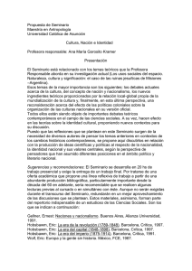 1ª. Reunión Módulo 1 - Universidade Federal Fluminense