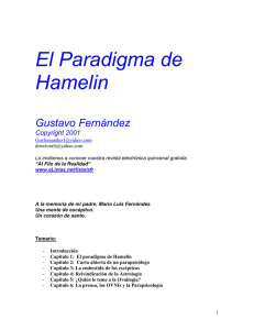 EL PARADIGMA DE HAMELIN