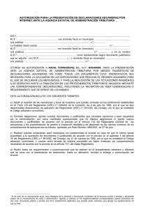 autorizacion despacho aduanas 2015