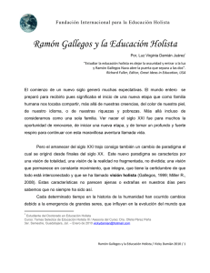 Ramón Gallegos y la Educación Holista