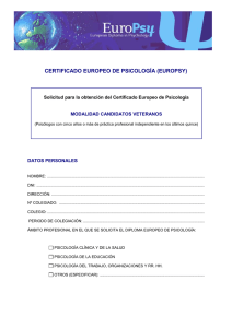 Documento 1 - Certificado Europeo de Psicología