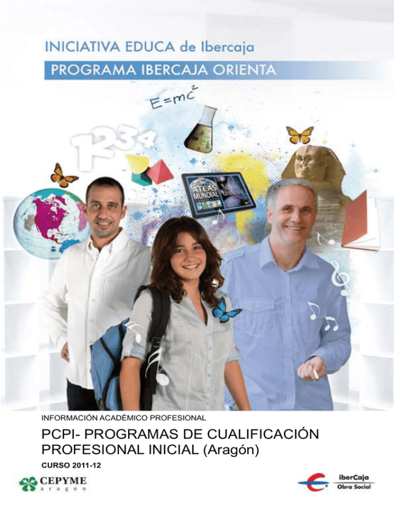 Programas De Cualificación Profesiónal Inicial