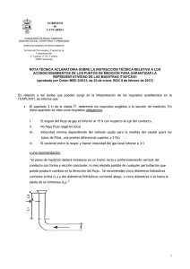 Nota Aclaratoria ITC1 - Medio Ambiente Cantabria